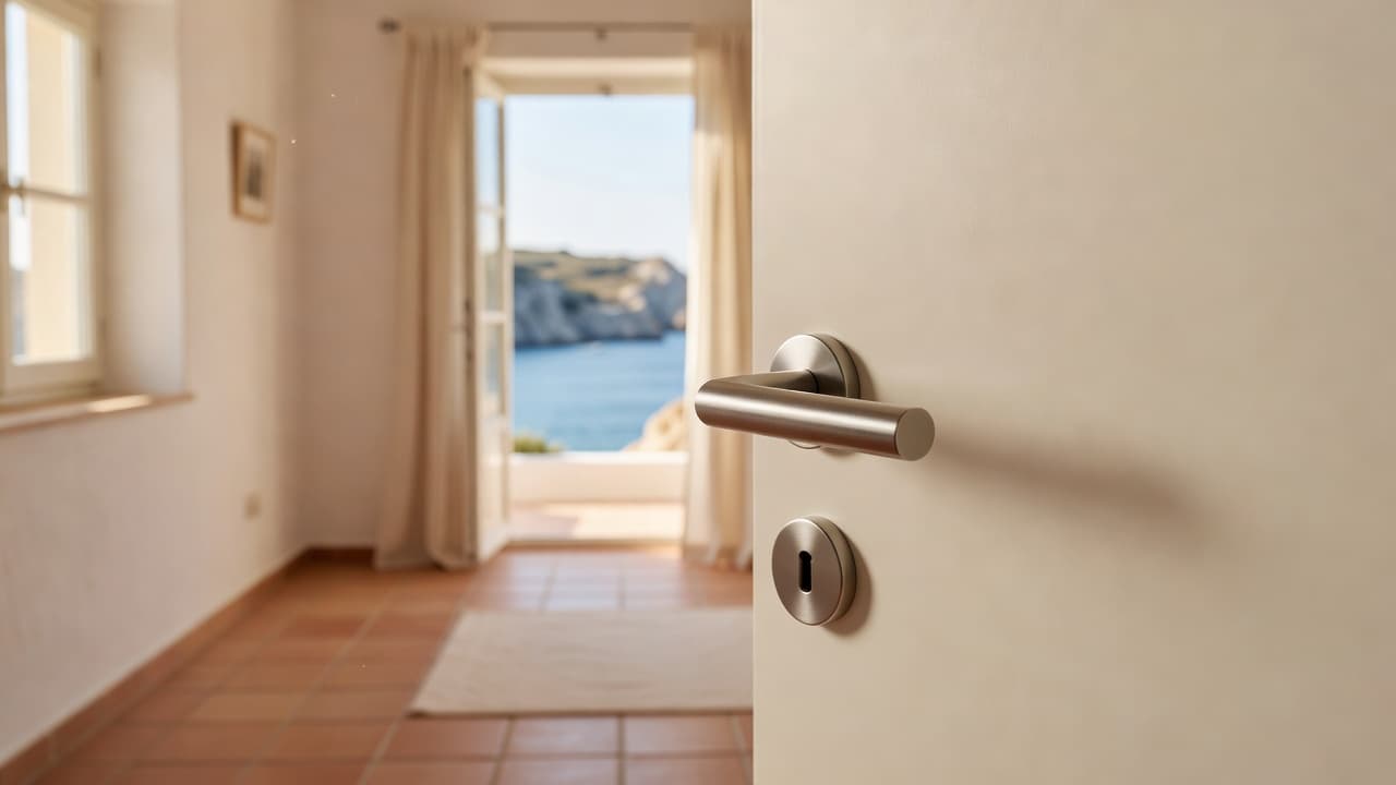 Door handle spins freely – what to do now