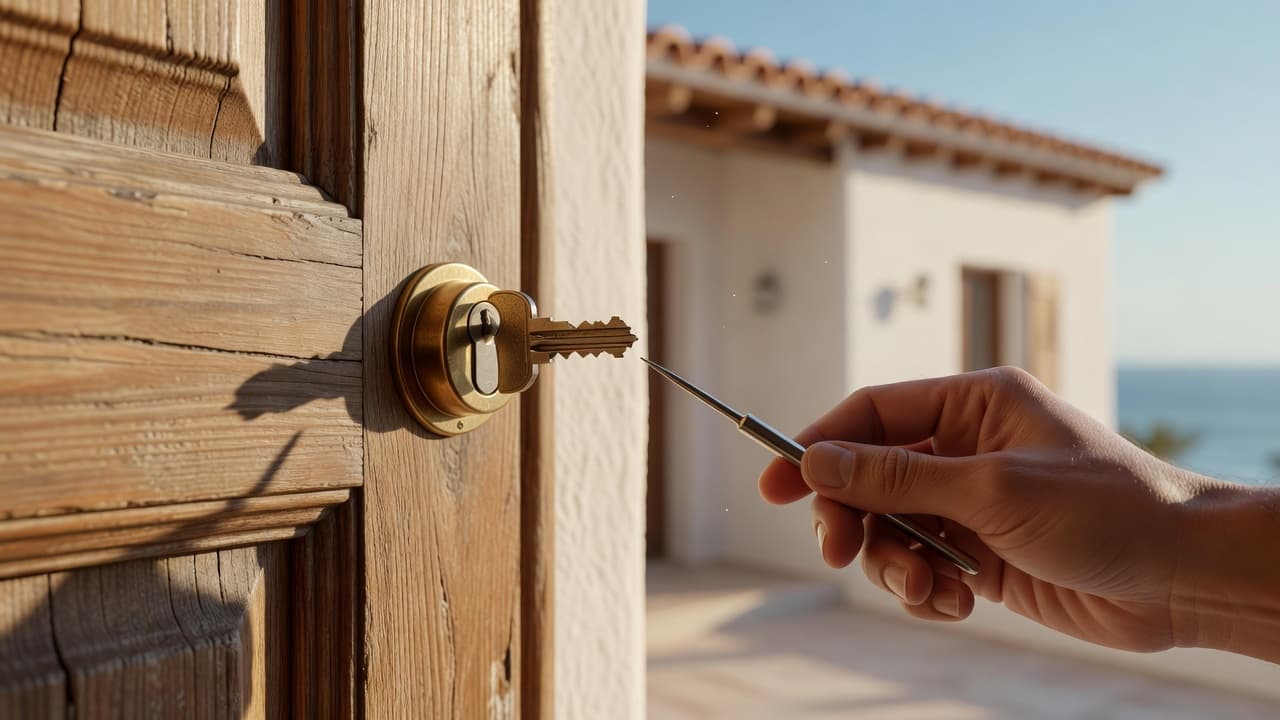 Key snapped in lock – what to do now