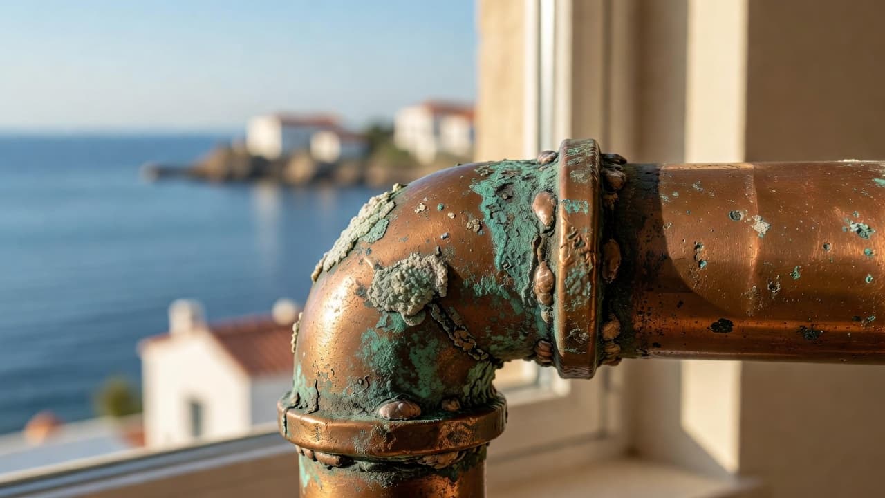 Salt and seawater damage to coastal pipes – what to do