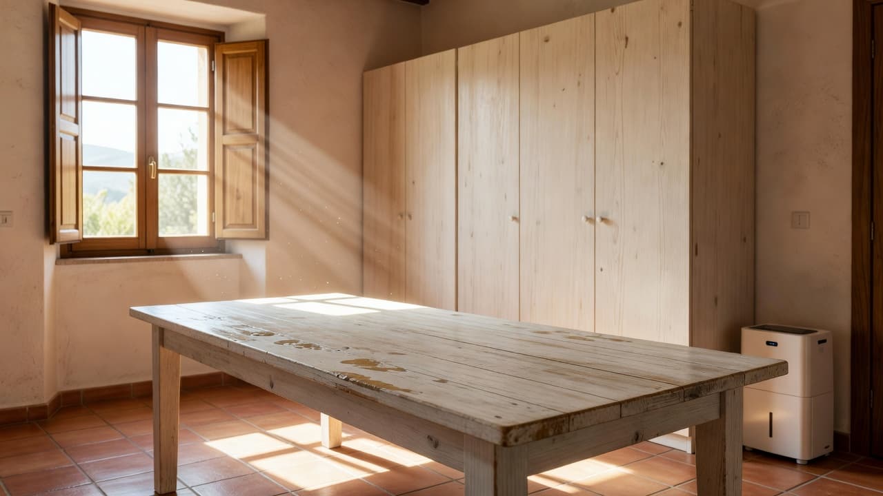 Furniture Swollen by Damp – What to Do Now