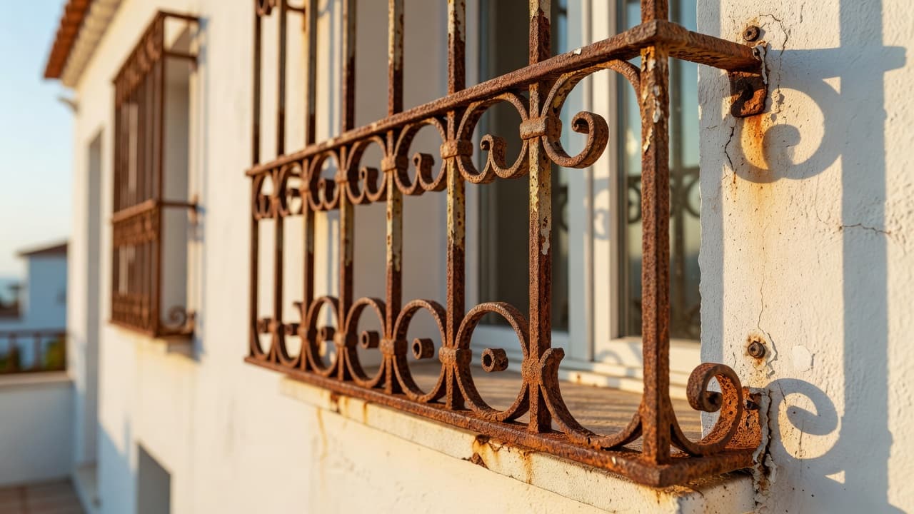 Rusty Window Bars Rattling: When to Worry