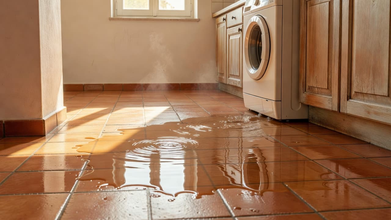 Washing Machine Flooding the Kitchen – What to Do Now